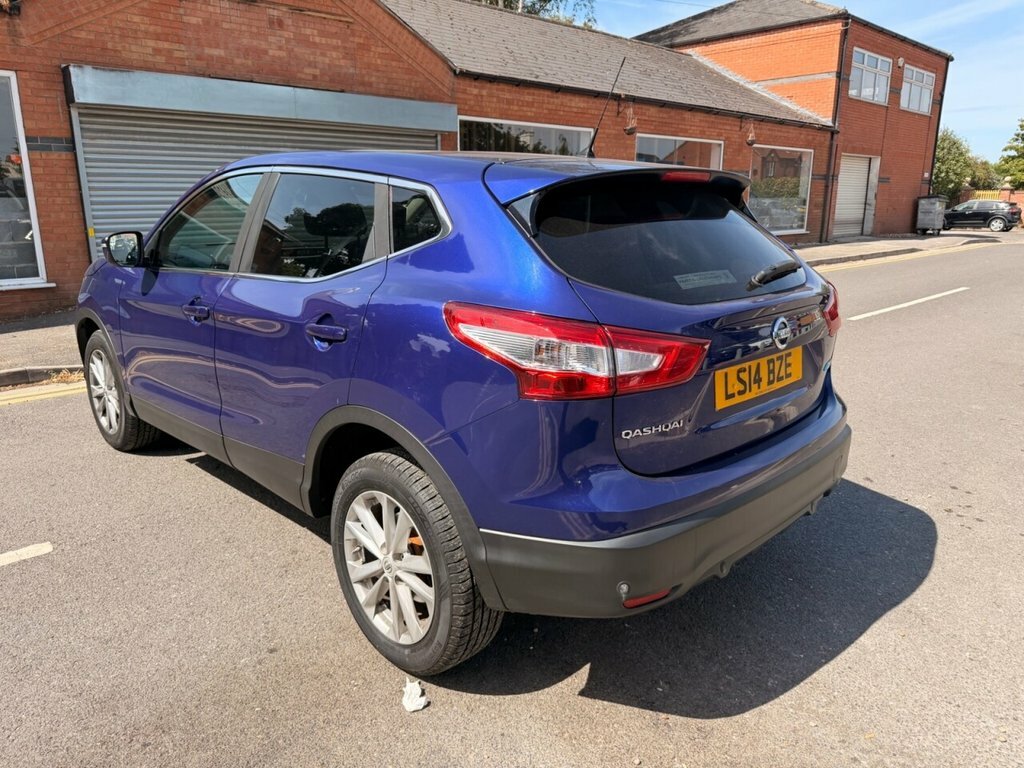 Nissan Qashqai Acenta Dci Blue #4