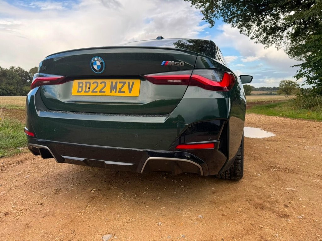 BMW i4 Hatchback Green #5