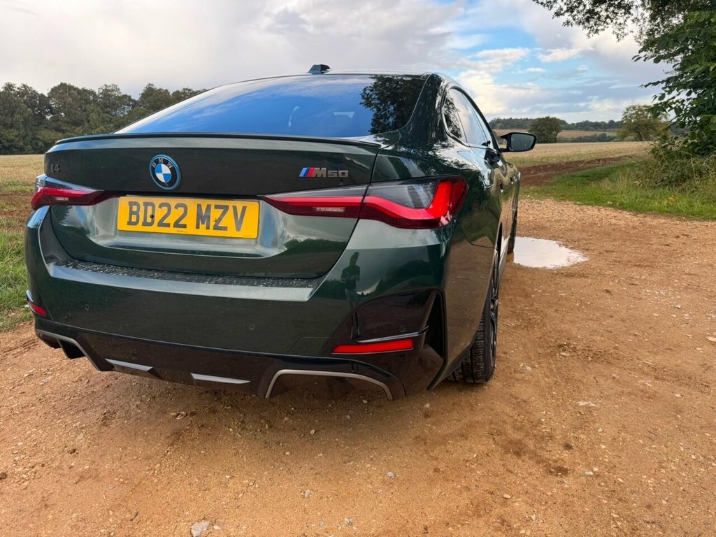 BMW i4 Hatchback Green #2