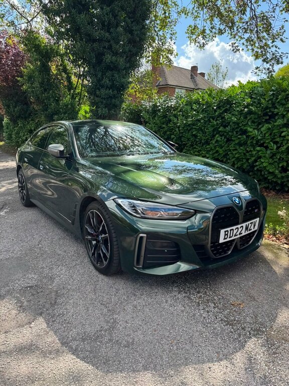 BMW i4 Hatchback Green
