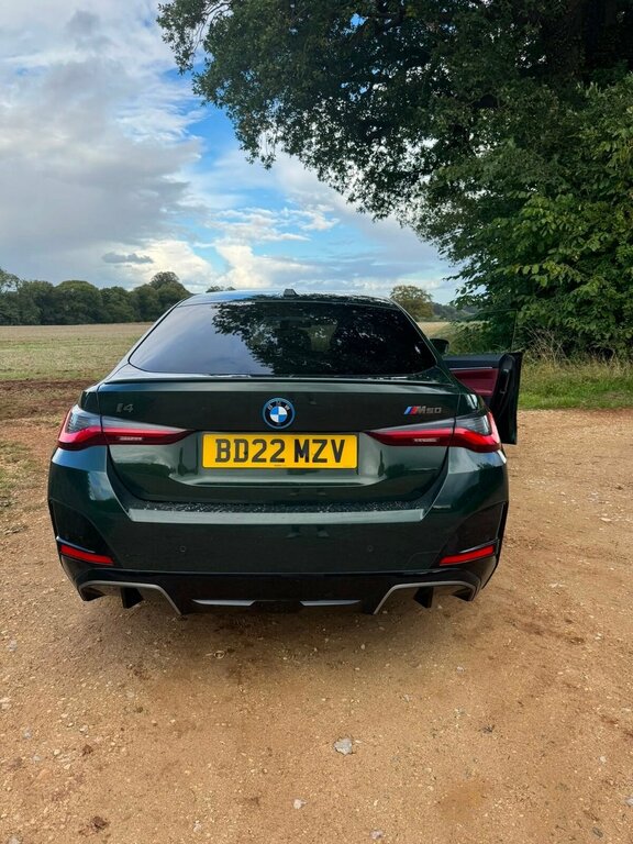 BMW i4 Hatchback Green #3