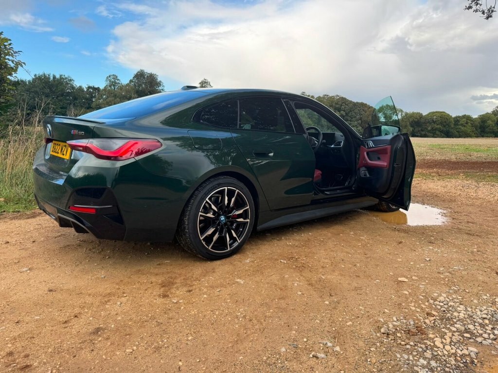 BMW i4 Hatchback Green #4