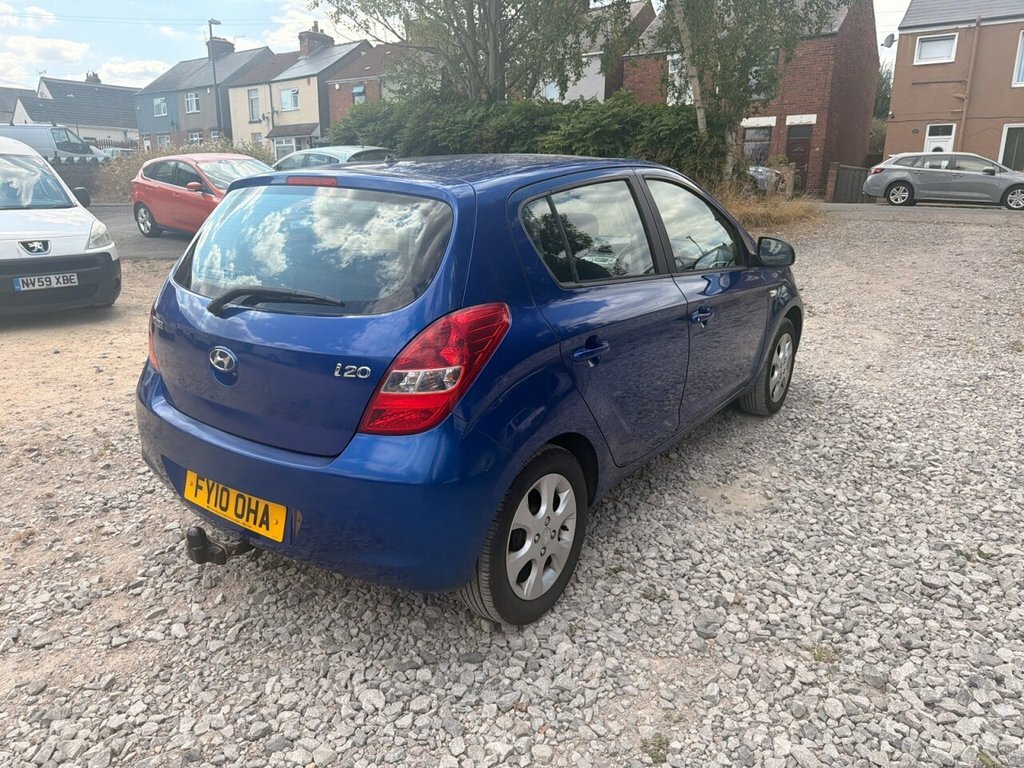 Hyundai I20 Hatchback Blue #6