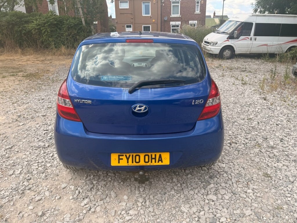 Hyundai I20 Hatchback Blue #5