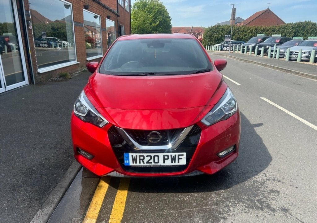 Nissan Micra Hatchback Red #2