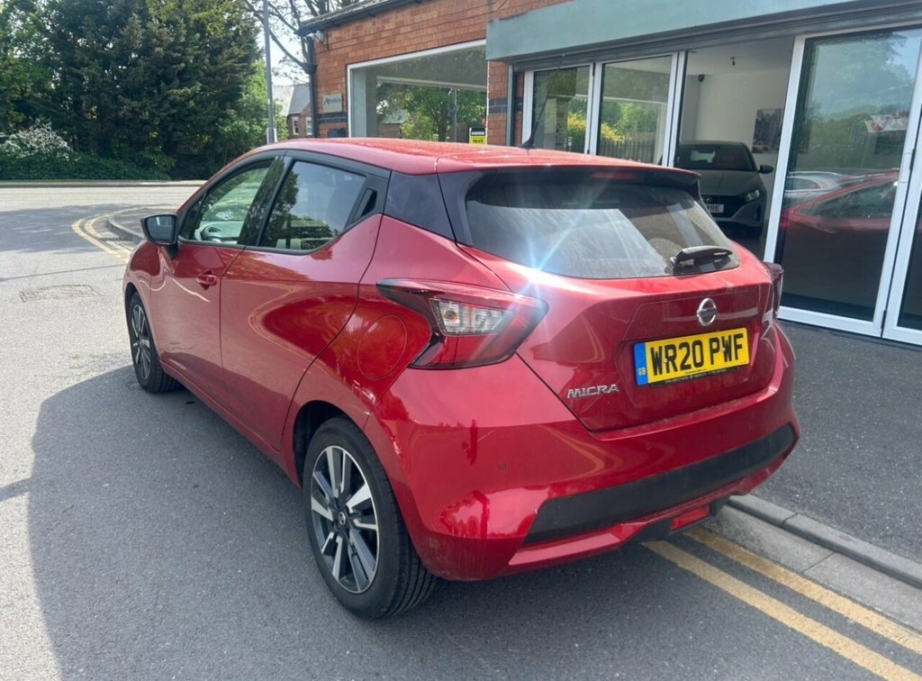 Nissan Micra Hatchback Red #4