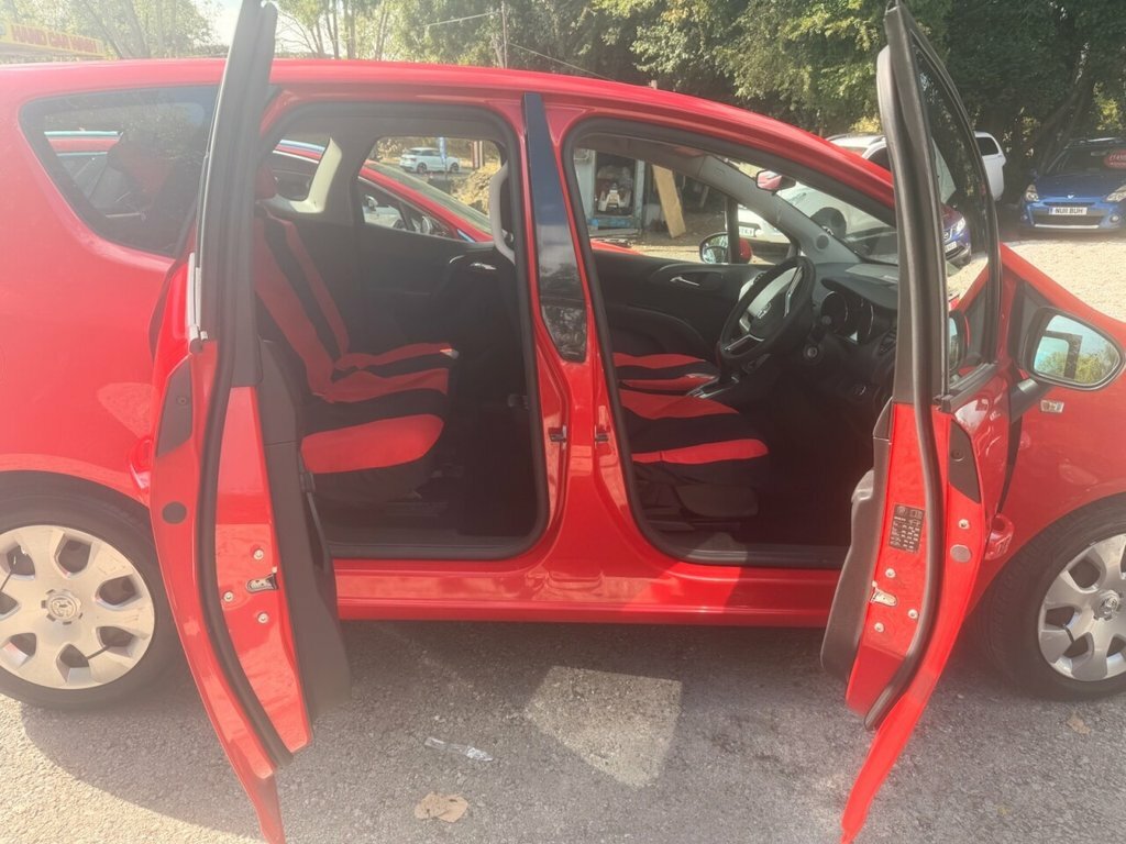 Vauxhall Meriva 1.7L Exclusiv FV15DPZ Red #5