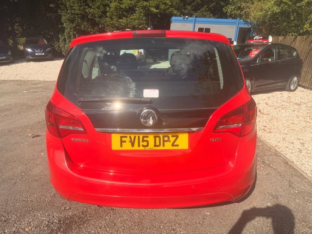 Vauxhall Meriva 1.7L Exclusiv FV15DPZ Red #4