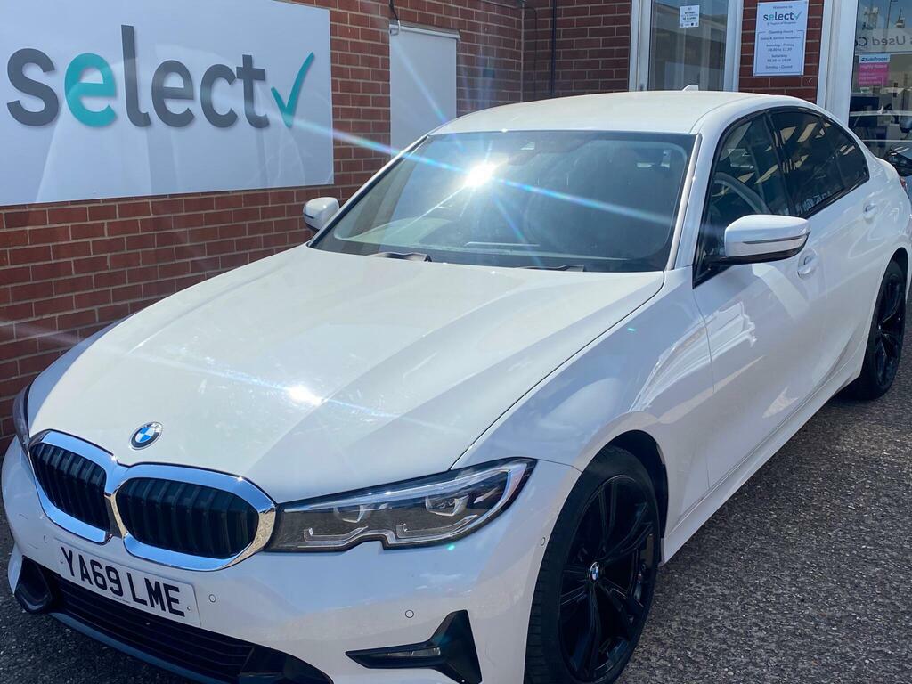 BMW 3 Series 2.0 320I Sport Euro 6 Ss YA69LME White #2