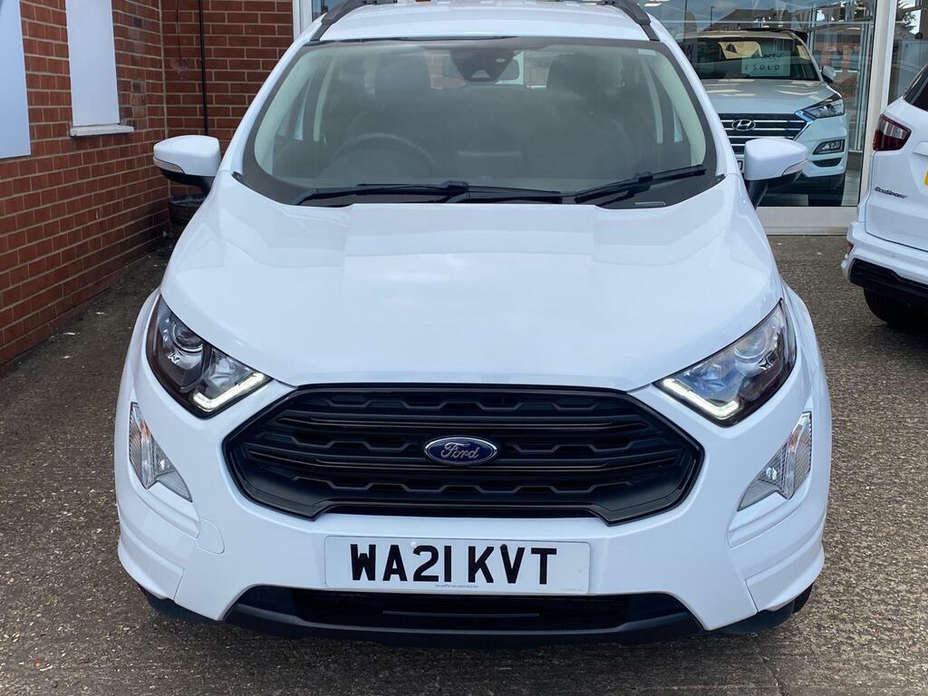 Ford Ecosport 1.0T Ecoboost St-line Euro 6 Ss WA21KVT White #2