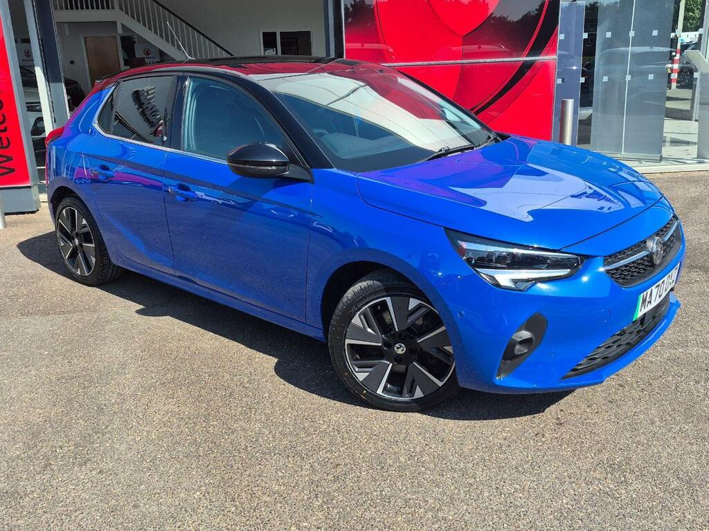 Vauxhall Corsa-e 50Kwh Elite Nav 7.4Kw Charger Blue #6