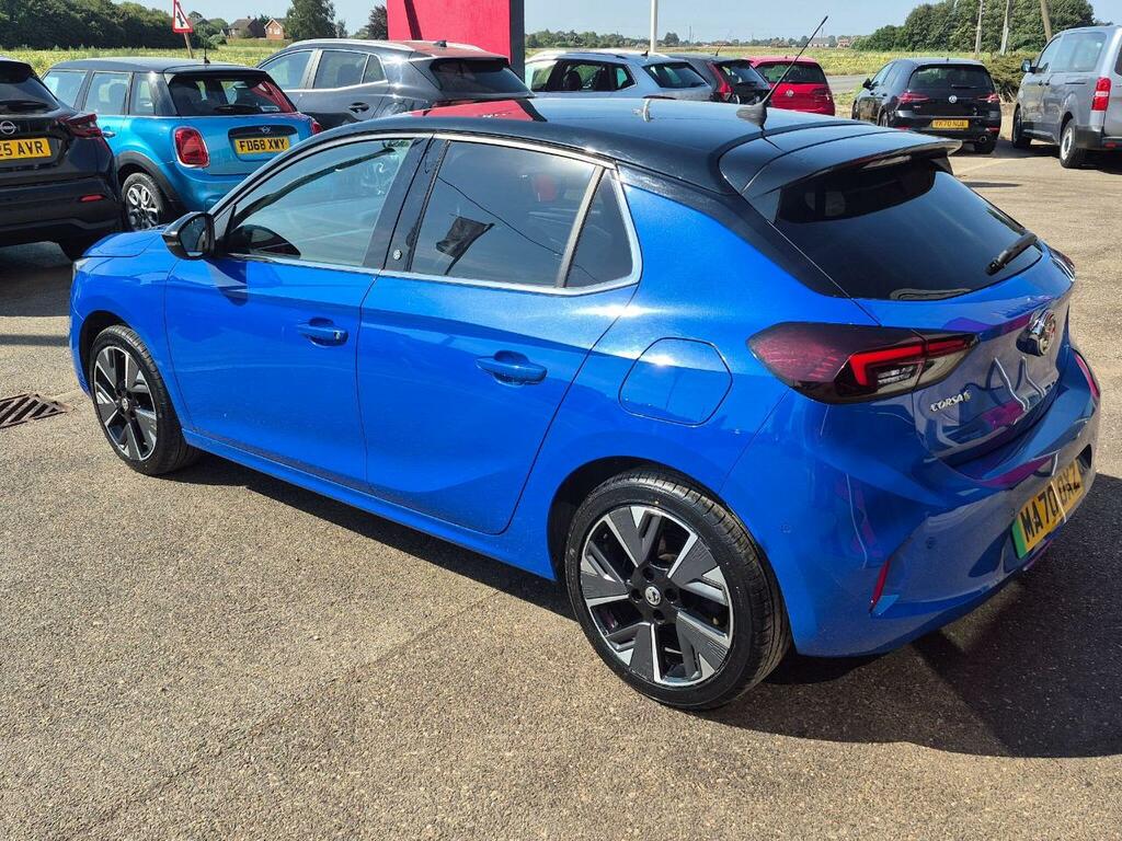 Vauxhall Corsa-e 50Kwh Elite Nav 7.4Kw Charger Blue #4