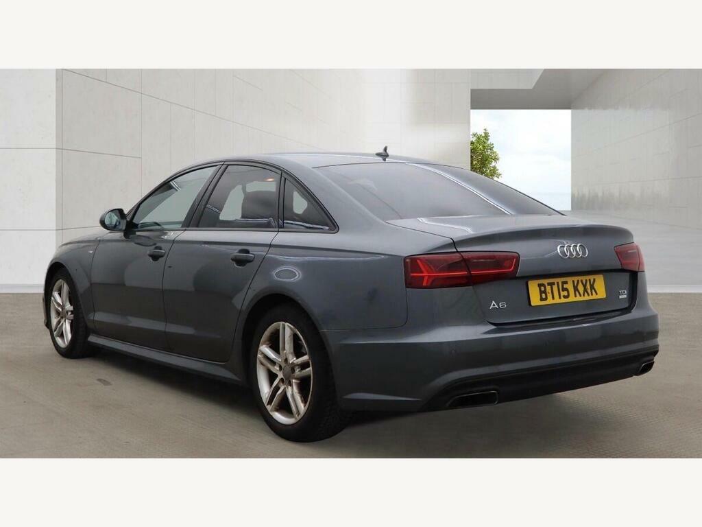 Audi A6 Saloon 2.0 Tdi Ultra S Line S Tronic Euro 6 S S Grey #3