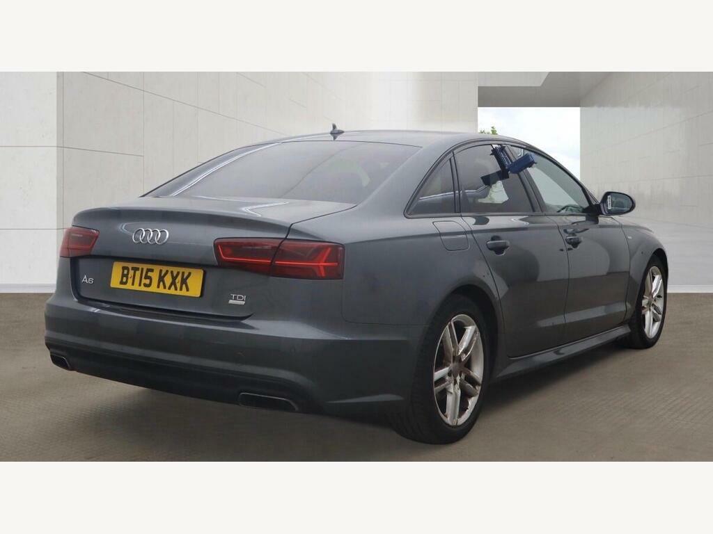 Audi A6 Saloon 2.0 Tdi Ultra S Line S Tronic Euro 6 S S Grey #4