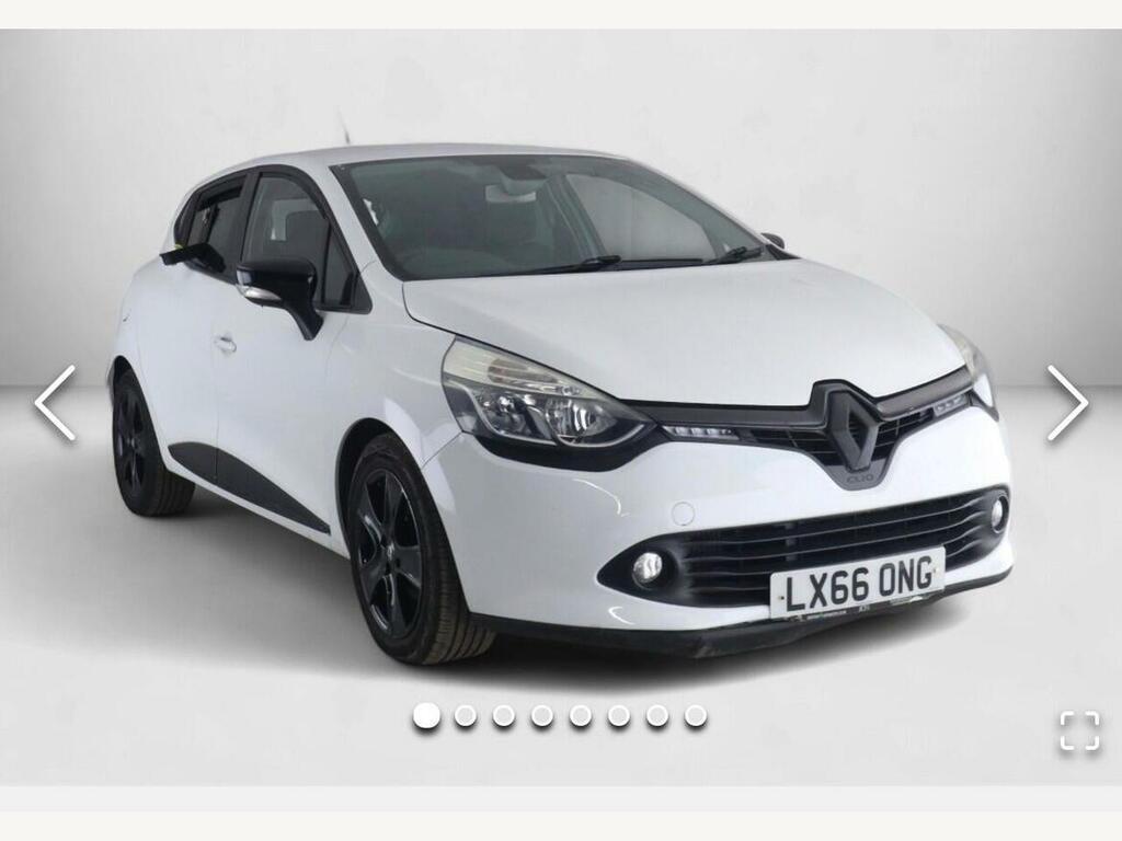 Renault Clio 1.5 Dci Dynamique Nav Euro 6 White