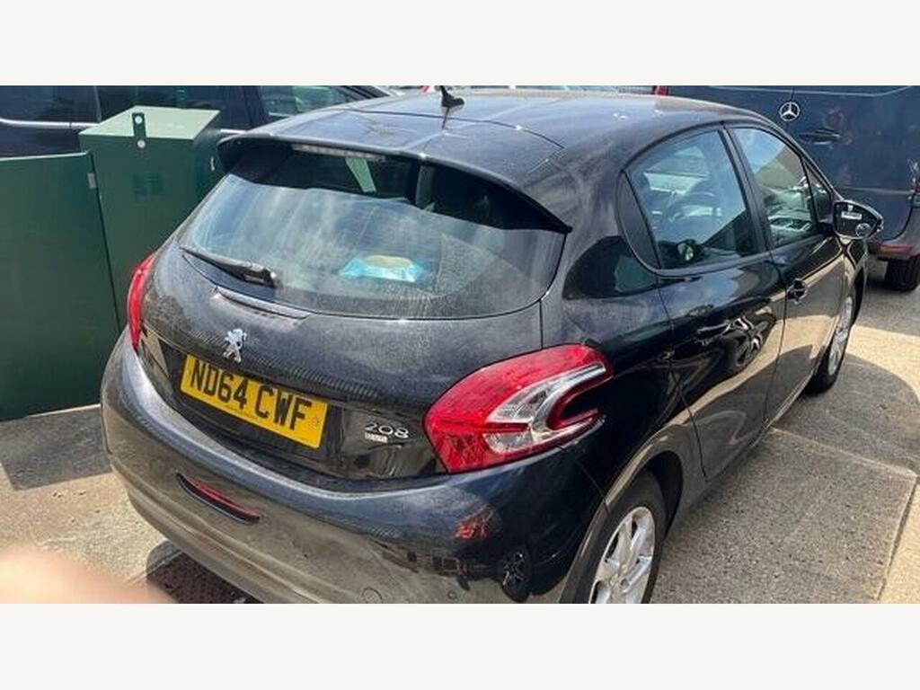 Peugeot 208 1.2 E-vti Puretech Active Egc Euro 6 Ss Black #4
