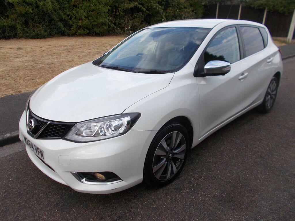 Nissan Pulsar 1.2 N-tec Dig-t 5-Door One Owner Full Nissan Se White #9