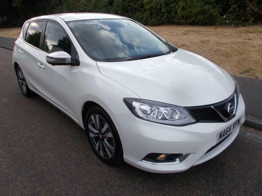 Nissan Pulsar 1.2 N-tec Dig-t 5-Door One Owner Full Nissan Se White #39