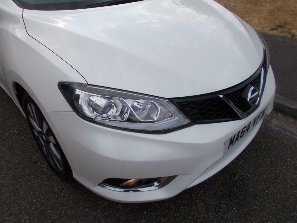 Nissan Pulsar 1.2 N-tec Dig-t 5-Door One Owner Full Nissan Se White #14
