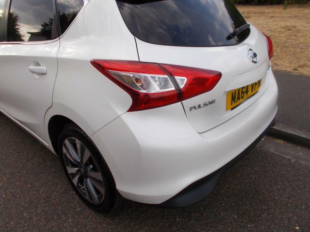 Nissan Pulsar 1.2 N-tec Dig-t 5-Door One Owner Full Nissan Se White #36
