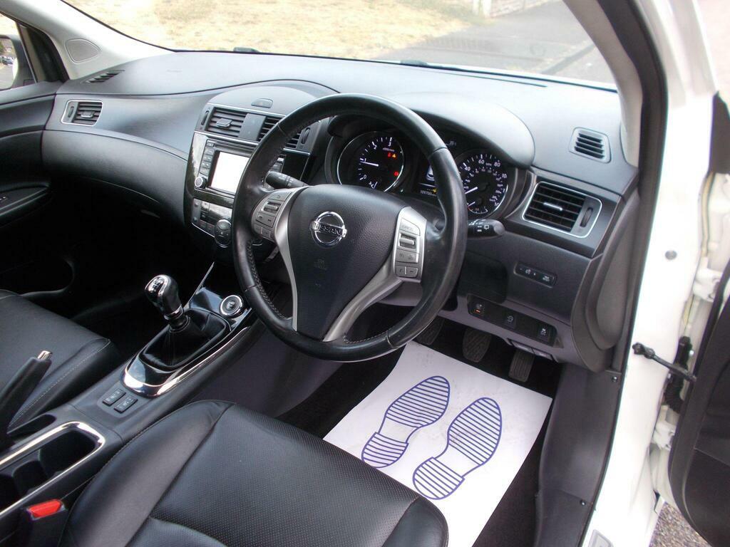 Nissan Pulsar 1.2 N-tec Dig-t 5-Door One Owner Full Nissan Se White #12