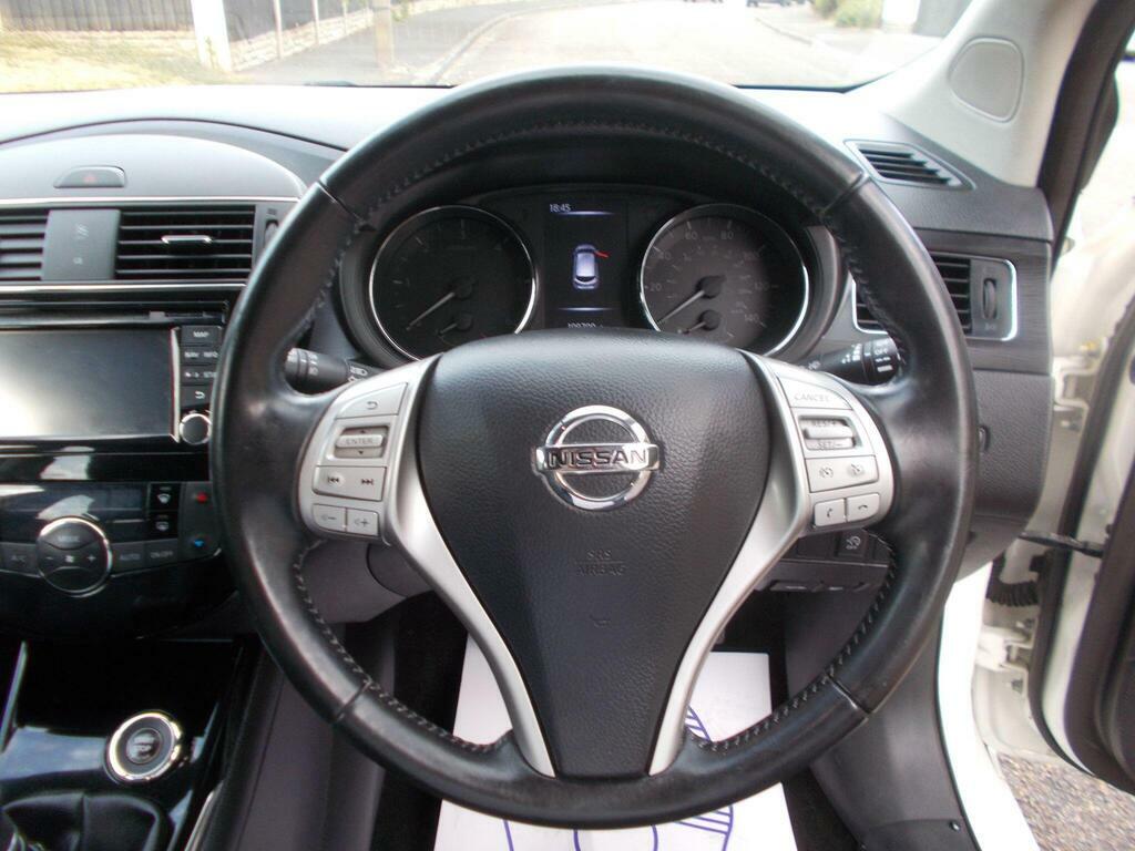 Nissan Pulsar 1.2 N-tec Dig-t 5-Door One Owner Full Nissan Se White #8