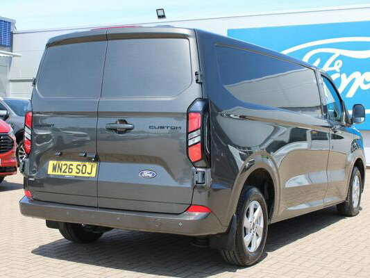 Ford Transit Custom 2.5 Phev 232Ps H1 Van Limited WN26SOJ Grey #4