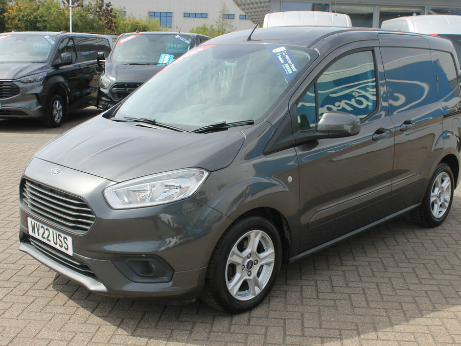 Ford Transit Courier 1.0 Ecoboost Limited Van 6 Speed WV22USS Grey #2