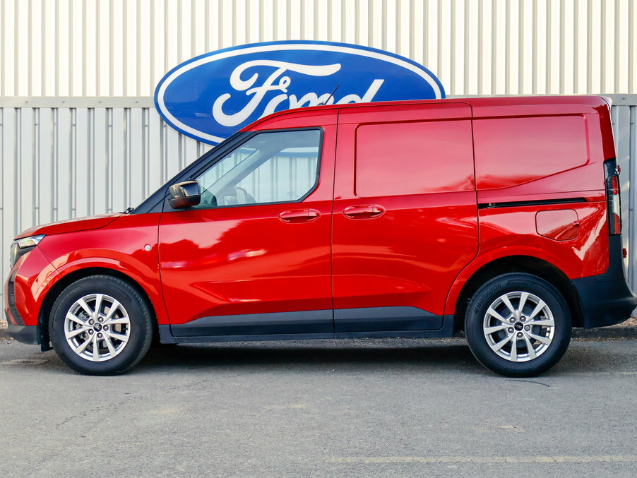 Ford Transit Courier 1.0 Ecoboost 125Ps Limited Van AJ73VDK Red #3