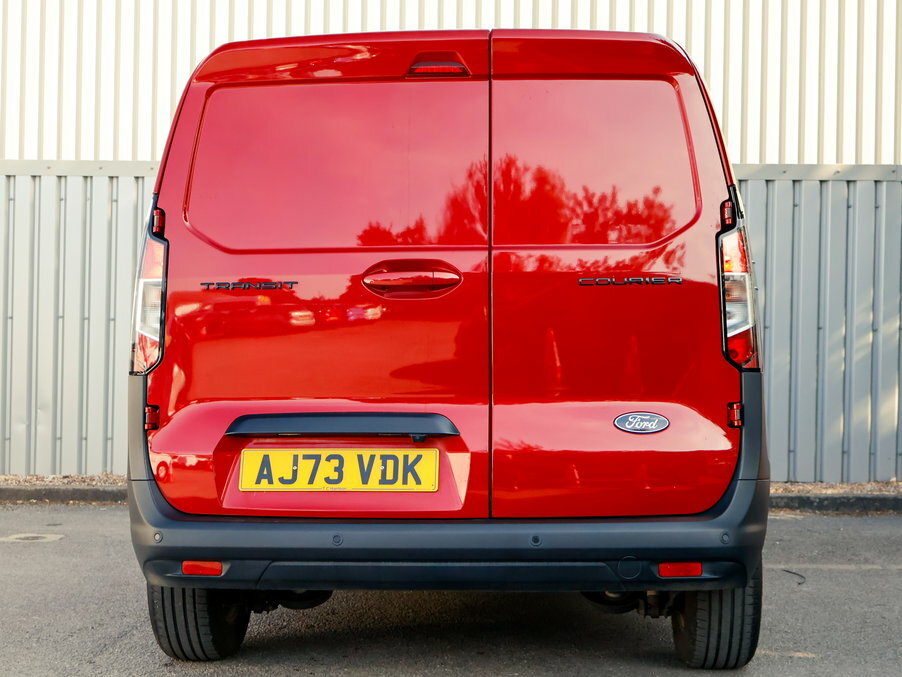 Ford Transit Courier 1.0 Ecoboost 125Ps Limited Van AJ73VDK Red #4