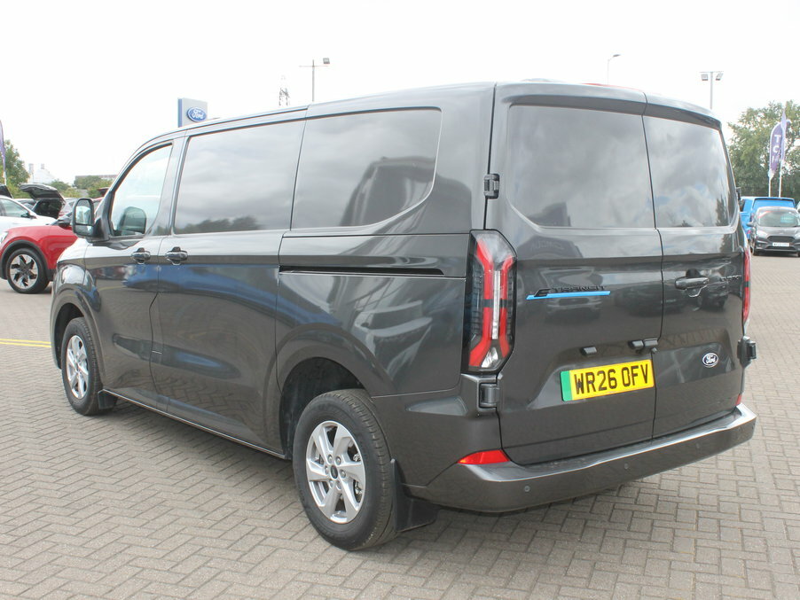 Ford Transit Custom 100Kw 65Kwh H1 Van Limited WR26OFV Grey #5