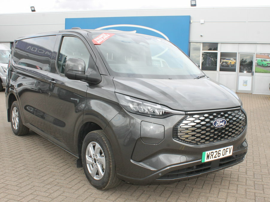 Ford Transit Custom 100Kw 65Kwh H1 Van Limited WR26OFV Grey