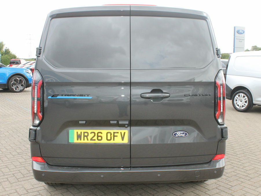 Ford Transit Custom 100Kw 65Kwh H1 Van Limited WR26OFV Grey #6