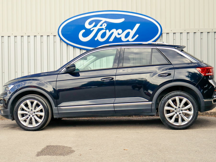 Volkswagen T-Roc 1.5 Tsi Evo Sel Black #4