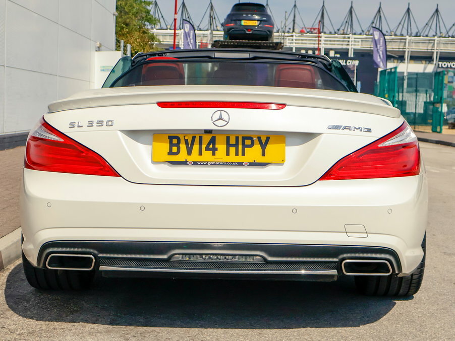 Mercedes-Benz SL Class Sl 350 Amg Sport White #4