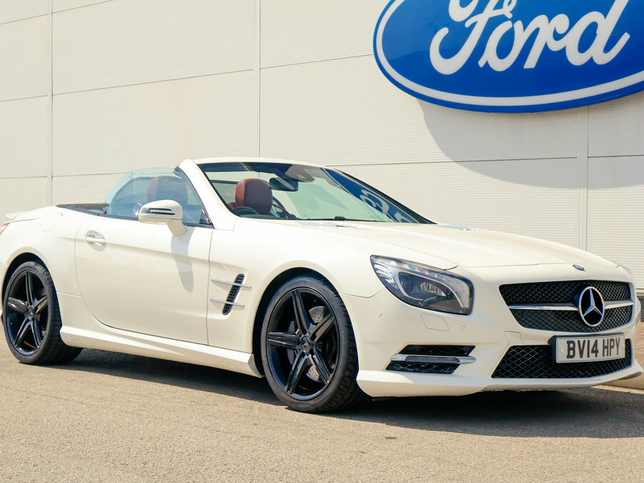 Mercedes-Benz SL Class Sl 350 Amg Sport White #2