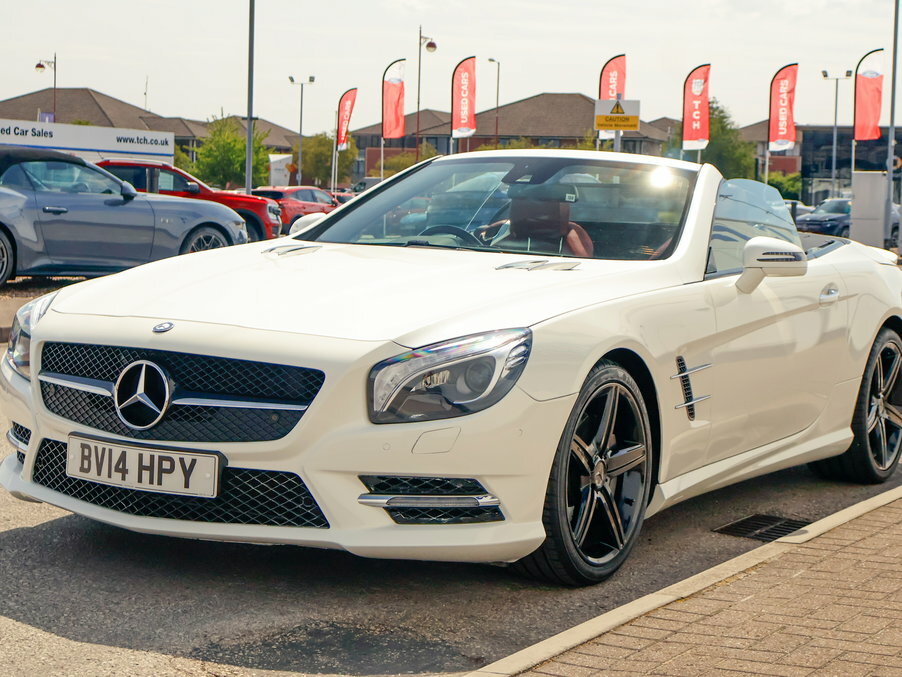 Mercedes-Benz SL Class Sl 350 Amg Sport White #3