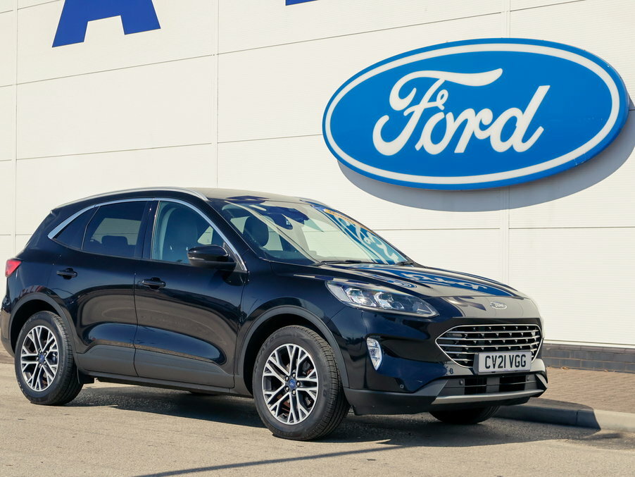 Ford Kuga 2.0 Ecoblue Mhev Titanium Edition CV21VGG Black