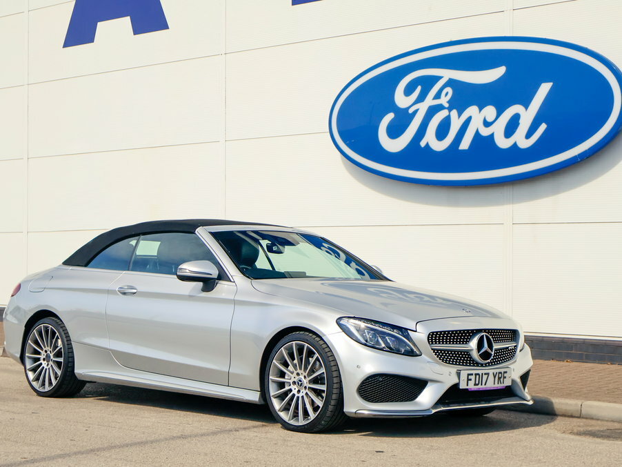 Mercedes-Benz C Class C220d Amg Line FD17YRF Silver #2