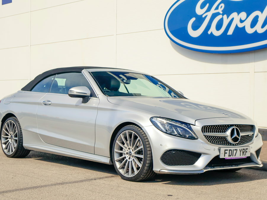 Mercedes-Benz C Class C220d Amg Line FD17YRF Silver #6