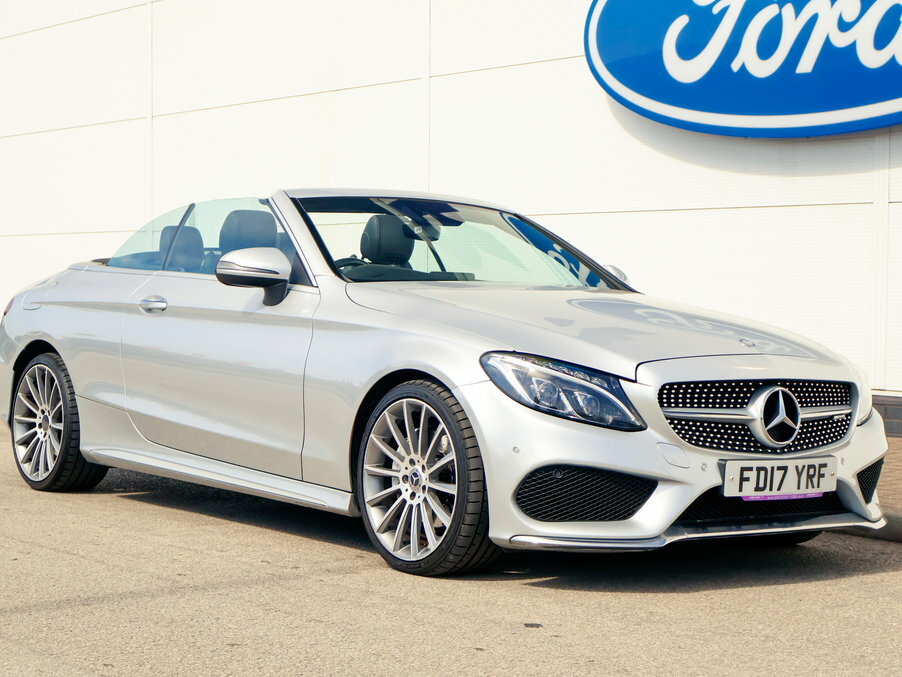 Mercedes-Benz C Class C220d Amg Line FD17YRF Silver #5