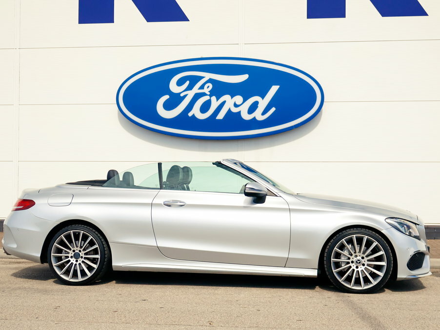 Mercedes-Benz C Class C220d Amg Line FD17YRF Silver #3