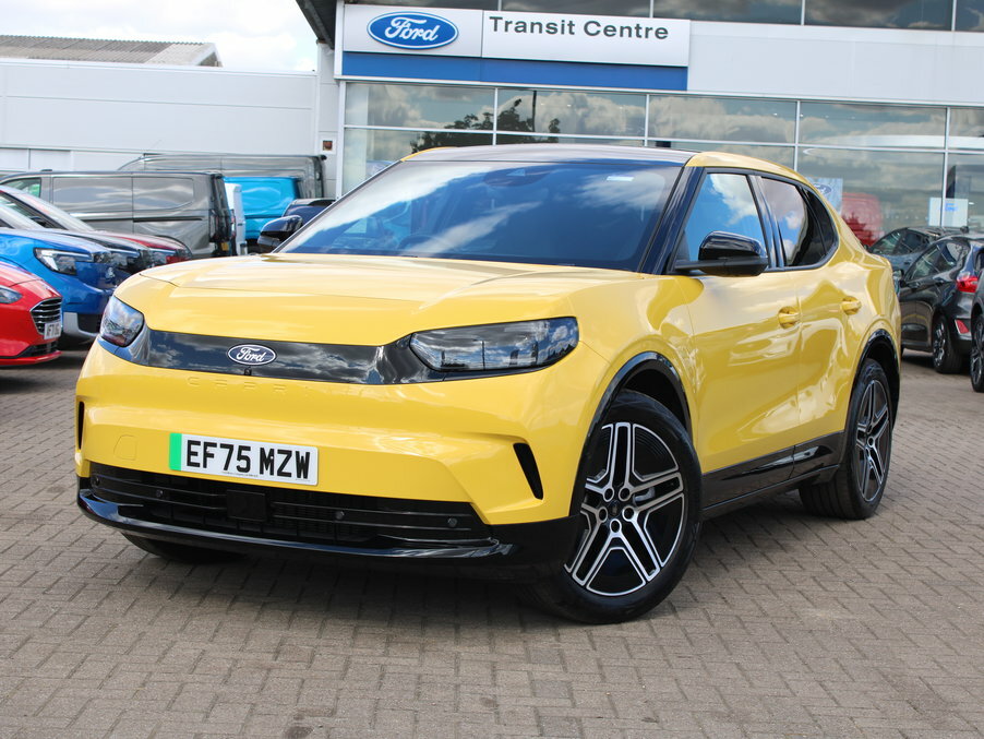 Ford Capri 210Kw Premium 77Kwh Driver Assist Pack Yellow #2