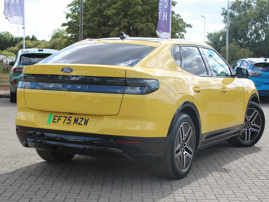 Ford Capri 210Kw Premium 77Kwh Driver Assist Pack Yellow #6