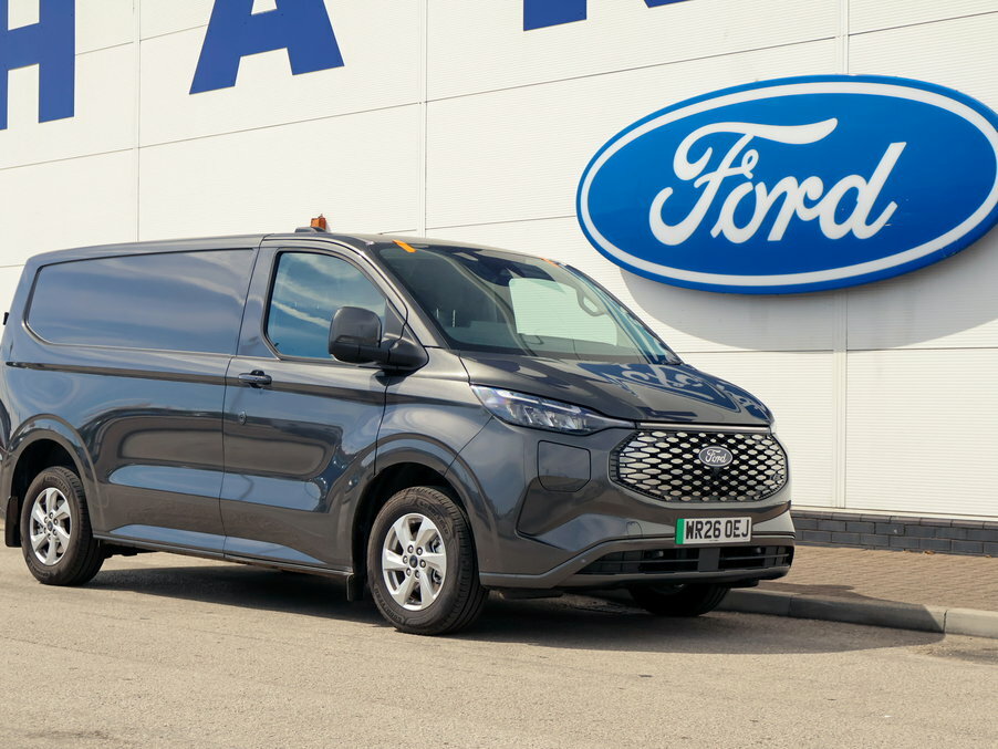 Ford Transit Custom 100Kw 65Kwh H1 Van Limited Grey