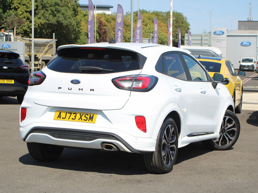 Ford Puma 1.0 Ecoboost Hybrid Mhev St-line White #6