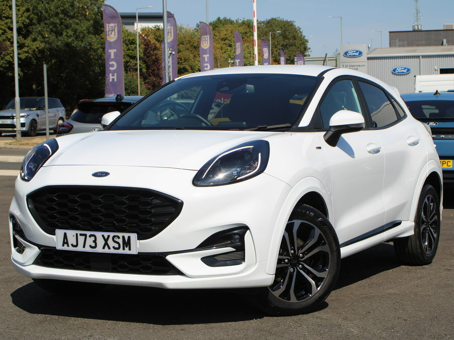 Ford Puma 1.0 Ecoboost Hybrid Mhev St-line White #2