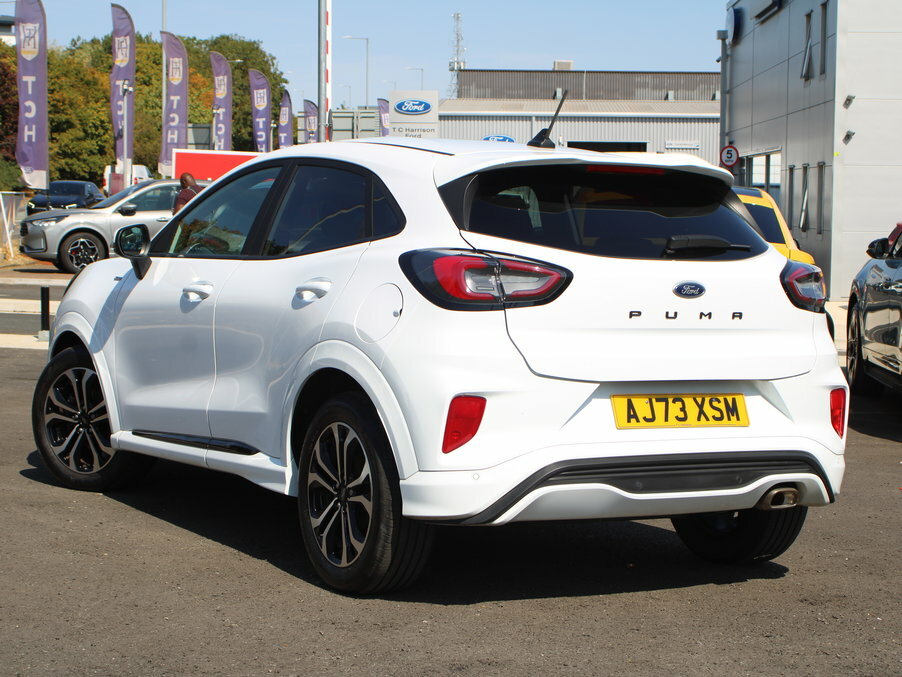 Ford Puma 1.0 Ecoboost Hybrid Mhev St-line White #5