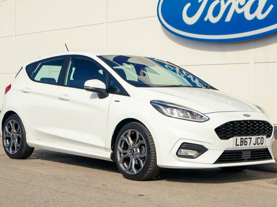 Ford Fiesta 1.0 Ecoboost St-line Navigation White #3