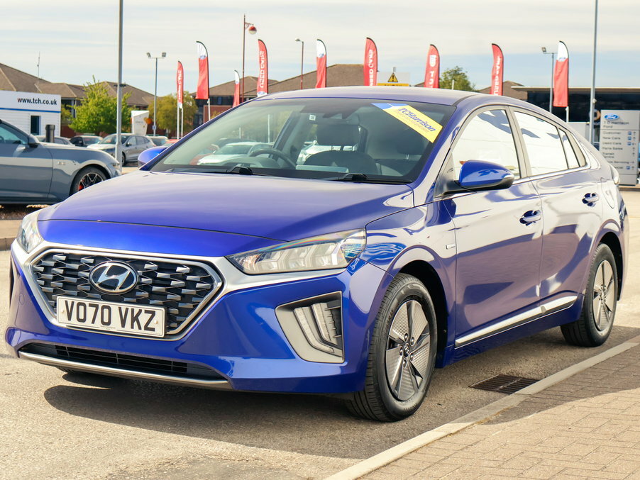 Hyundai Ioniq 1.6 Gdi Hybrid Premium Dct Blue #4